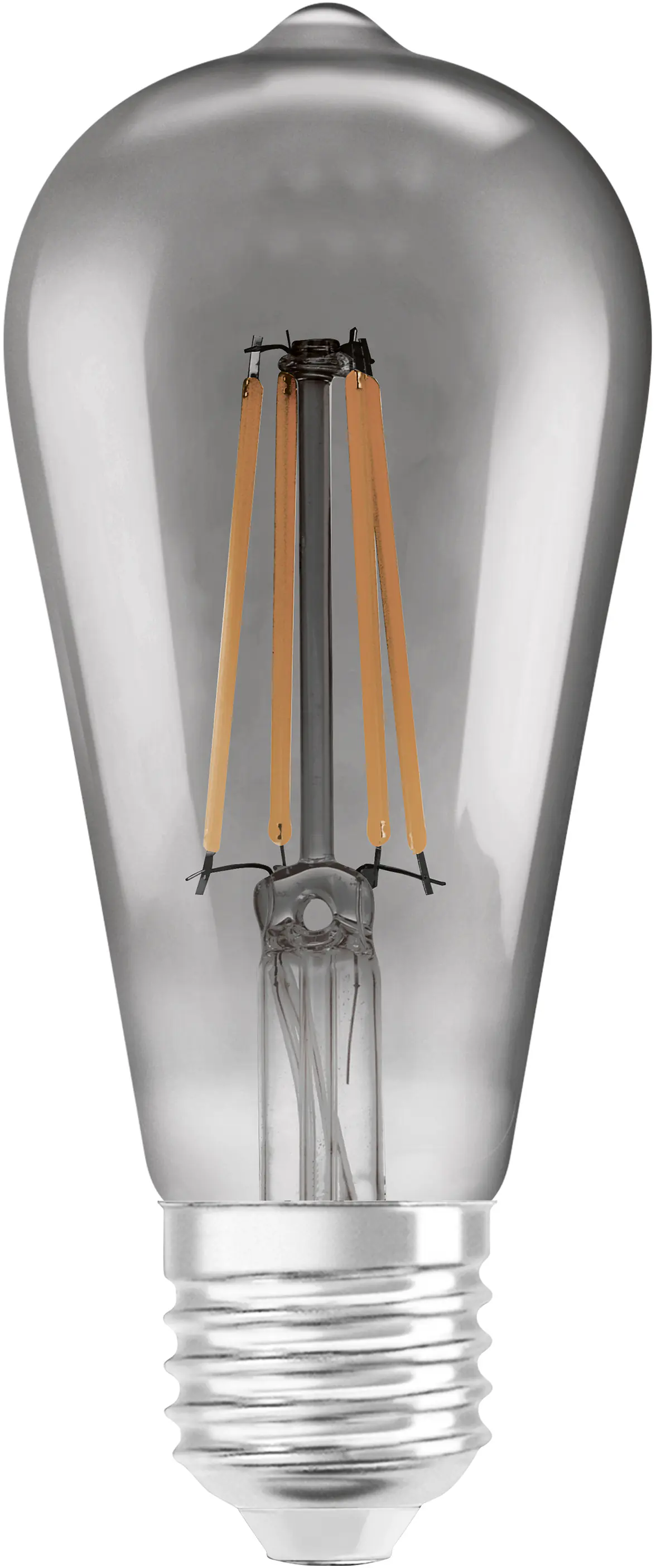 Ledvance Smart+ LED Leuchtmittel Edison ST64 E27 6 W dimmbar rauch