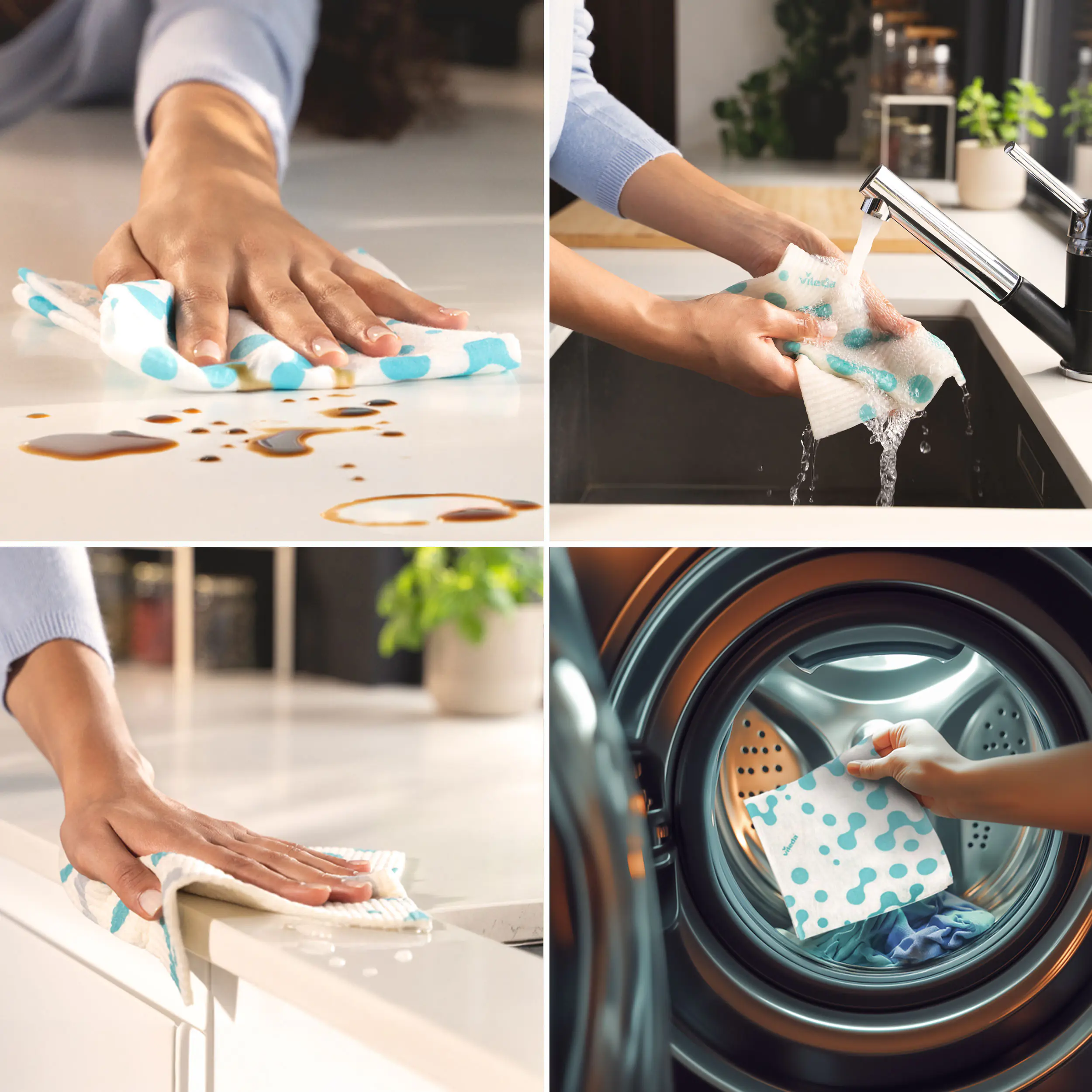 Vileda Universaltuch Pro Clean 4er Pack