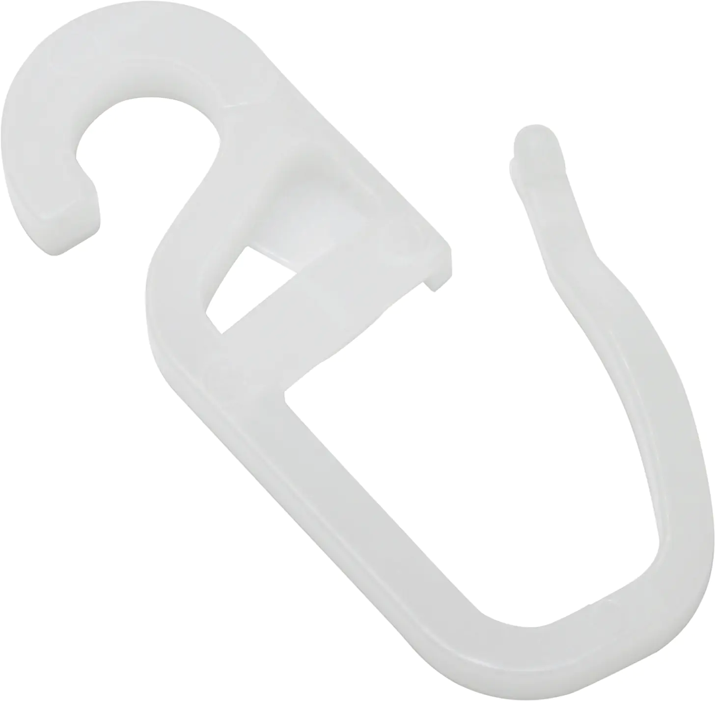 Gardinia Faltenlegehaken Memphis Ø 16 mm, weiß, 10 Stück