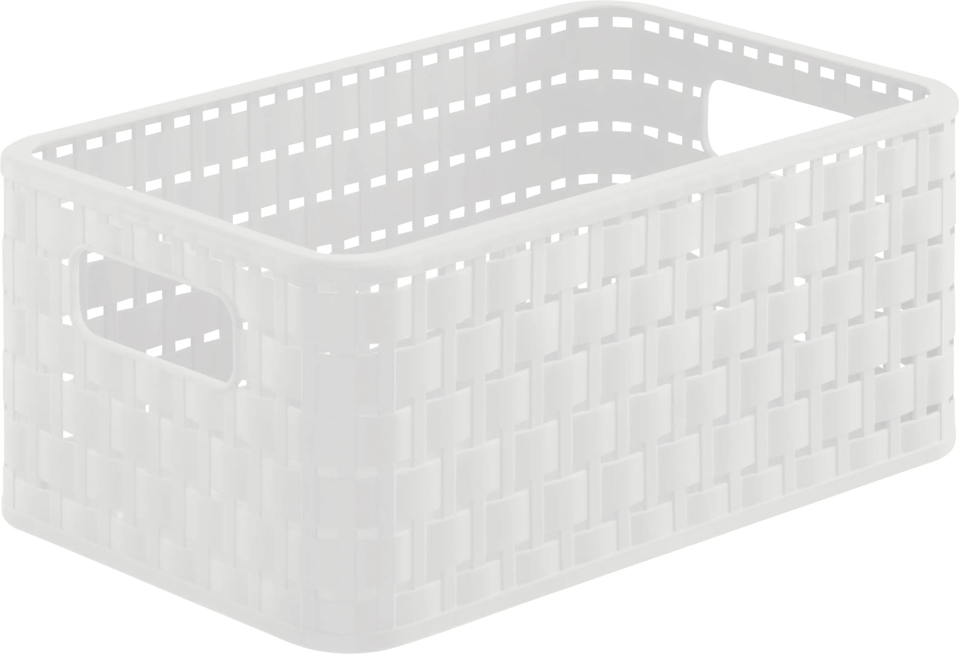 Rotho Korb Country A5, 6 L mistletoe weiß Rotho Korb Country A5, 6 L mistletoe weiß