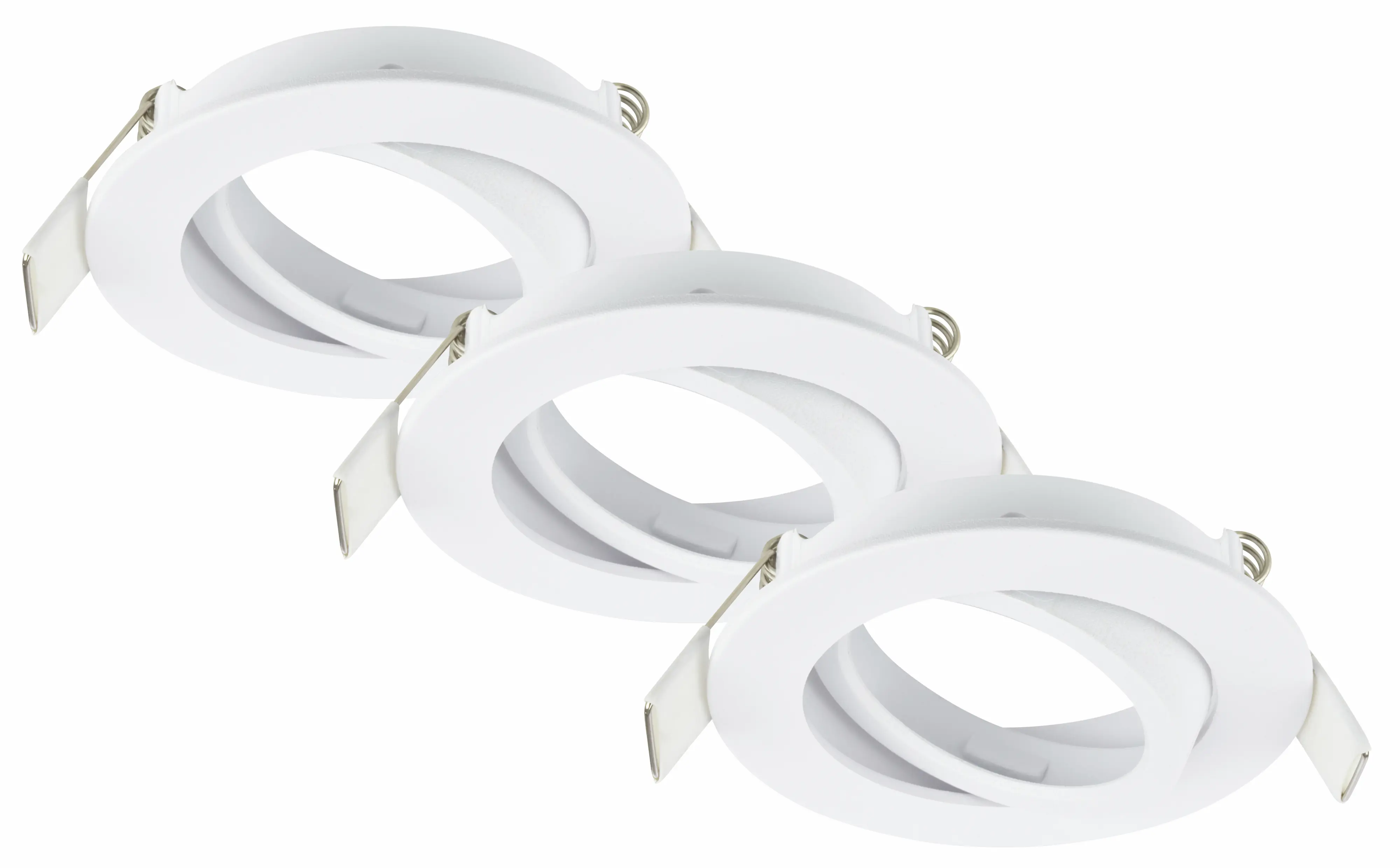 Briloner LED Einbauleuchte Biwa 3x GU10 bis 7W ohne Leuchtmittel weiß
