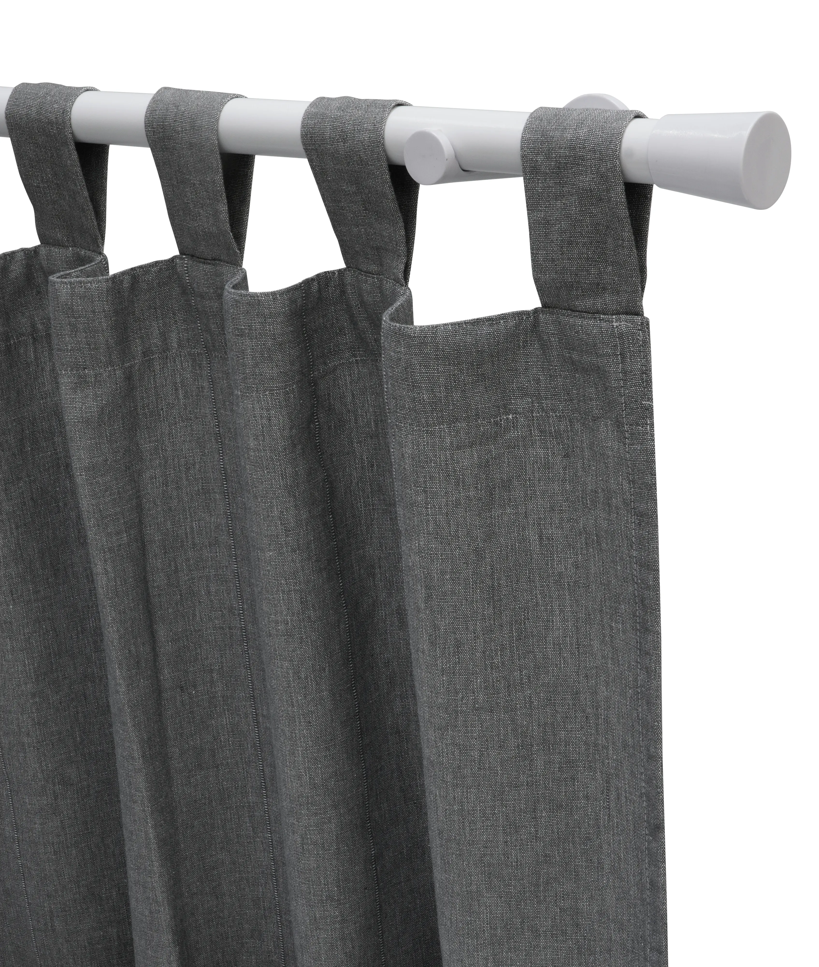 Gardinia Gardinenstangen-Set 1-Lauf Korfu Ø 28 weiß 240 cm