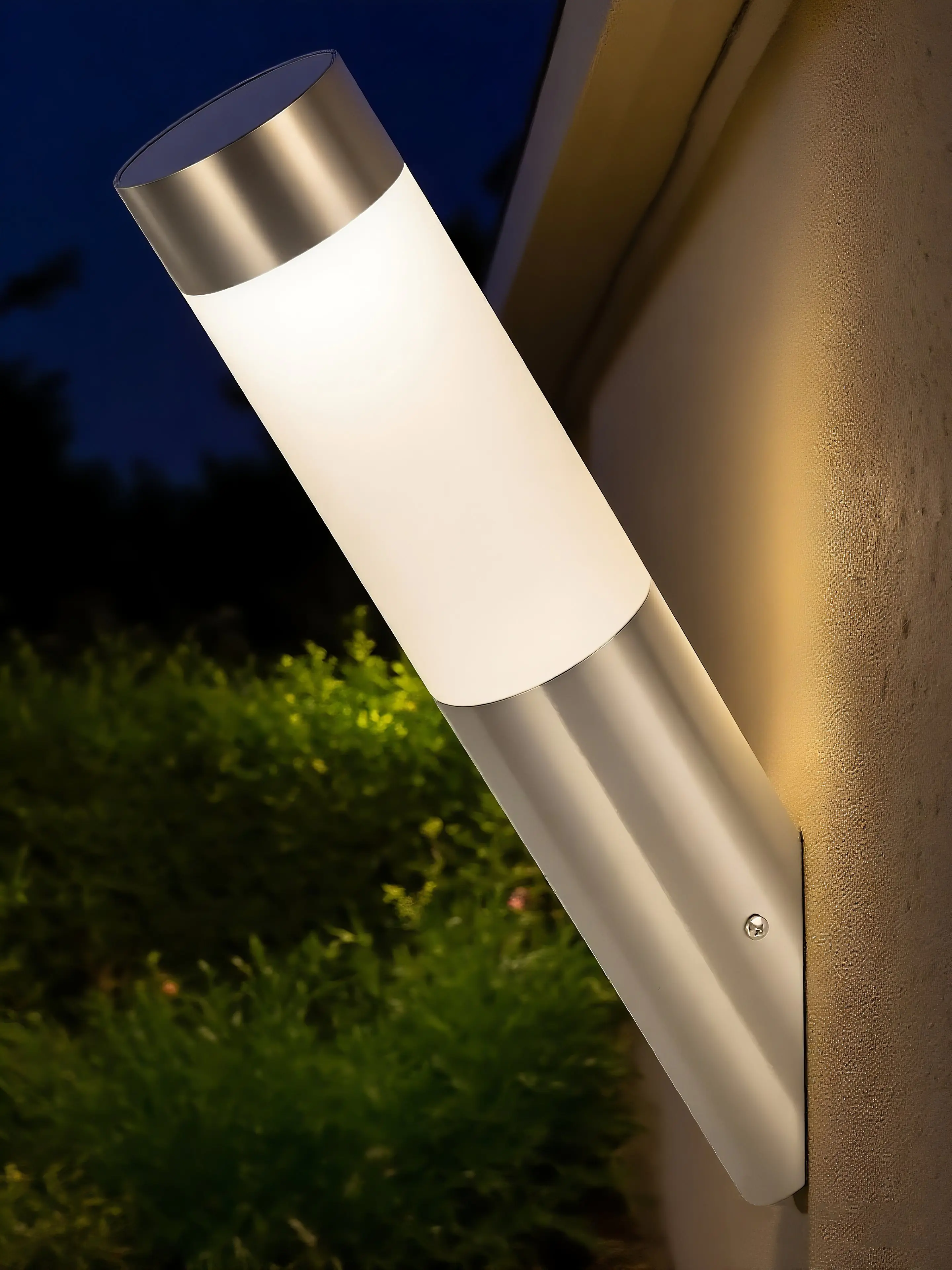 Dapo LED Solar Wandleuchte Marseille 38,9 cm kaltweiß