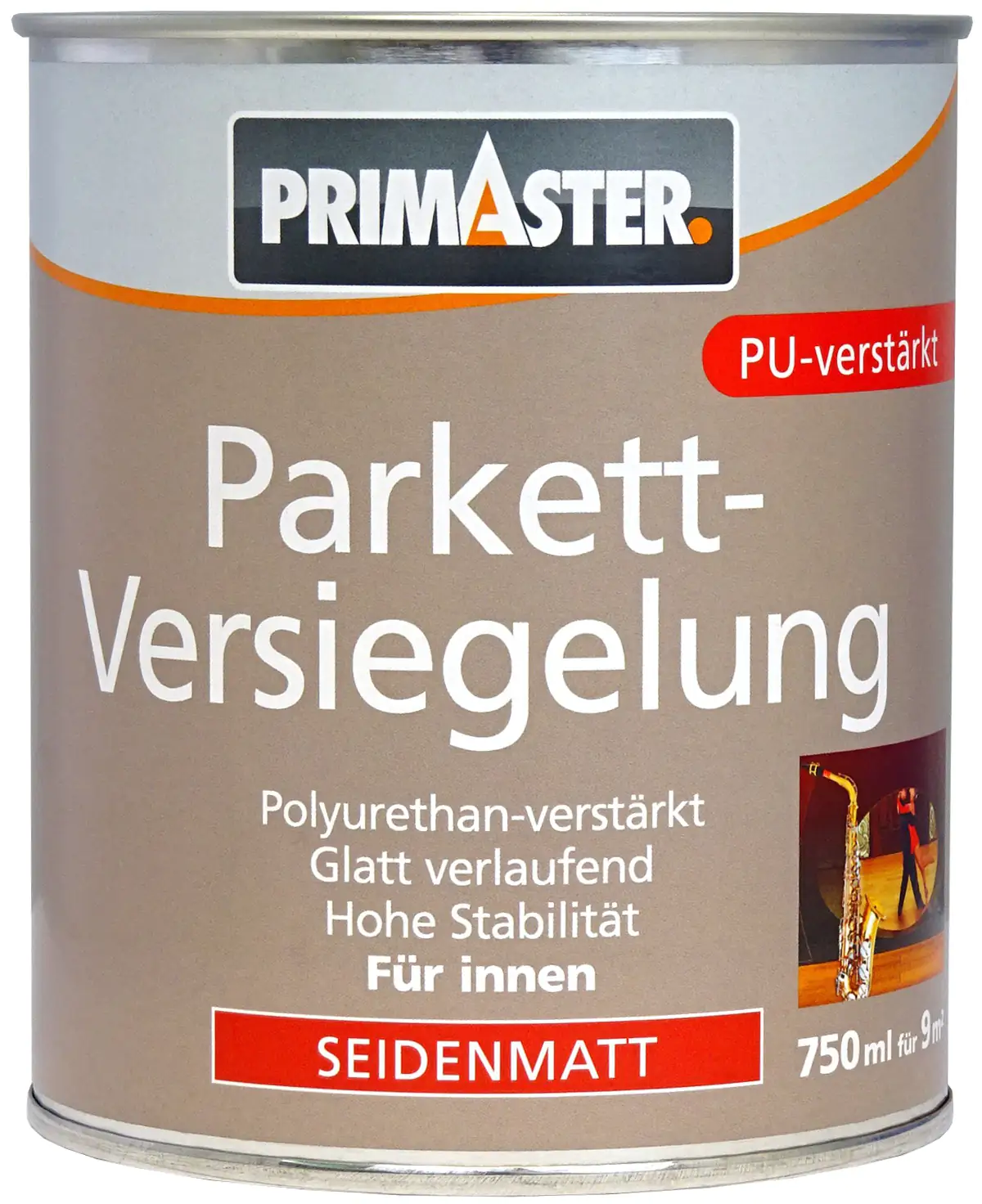 Primaster Parkettversiegelung 750 ml seidenmatt
