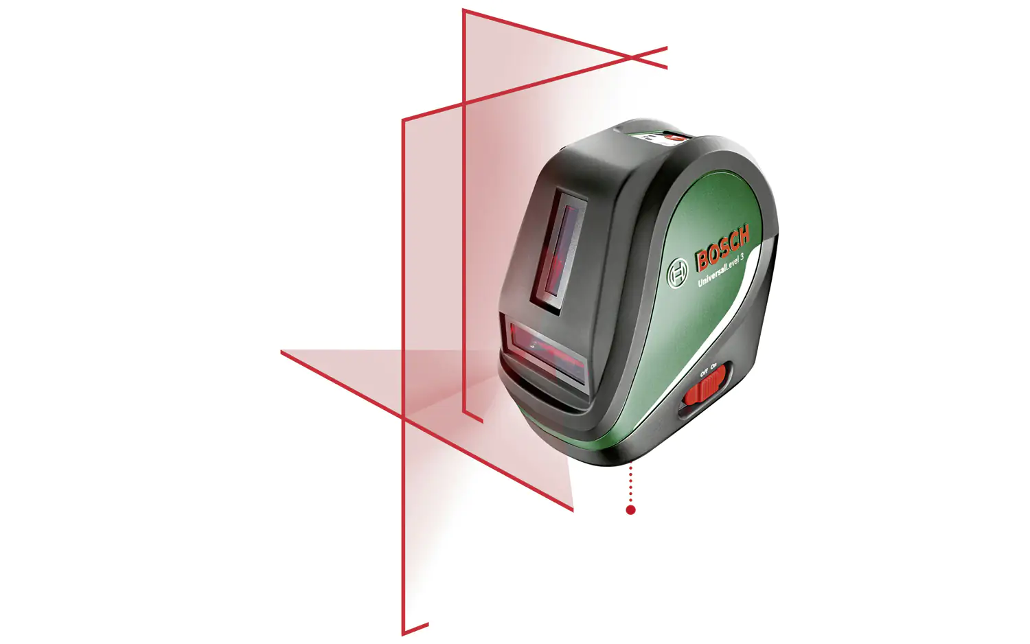 Bosch Kreuzlinienlaser UniversalLevel 3 Basic inkl. Batterien