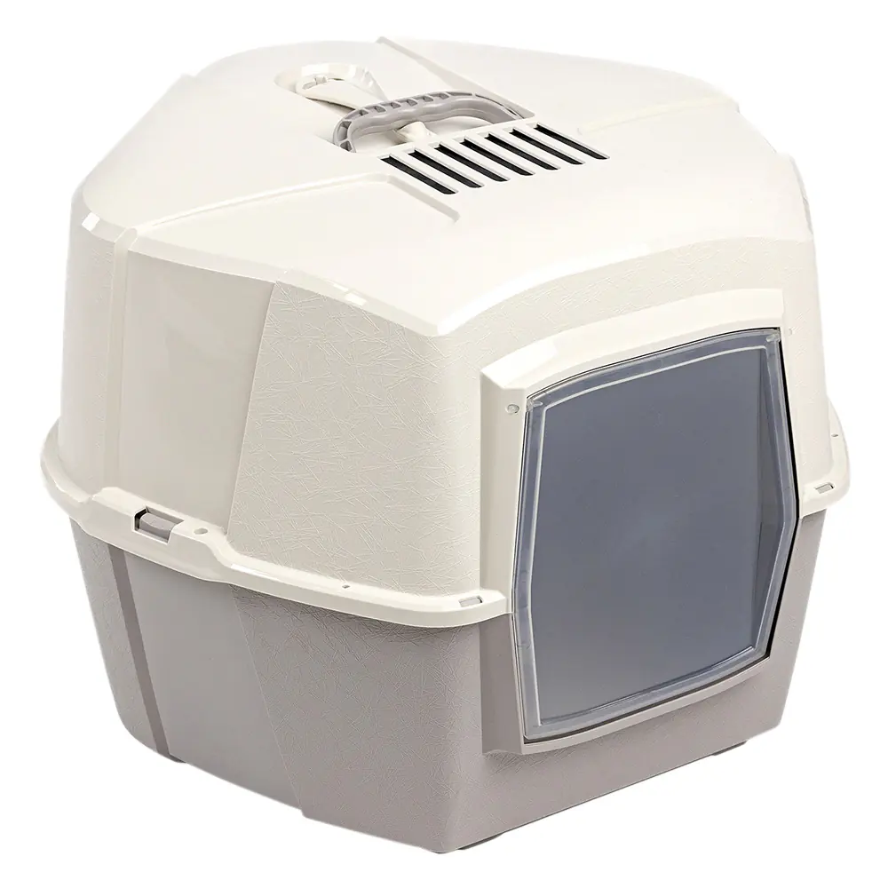 Nobby Katzentoilette Edge grau 52 x 60 x 45 cm