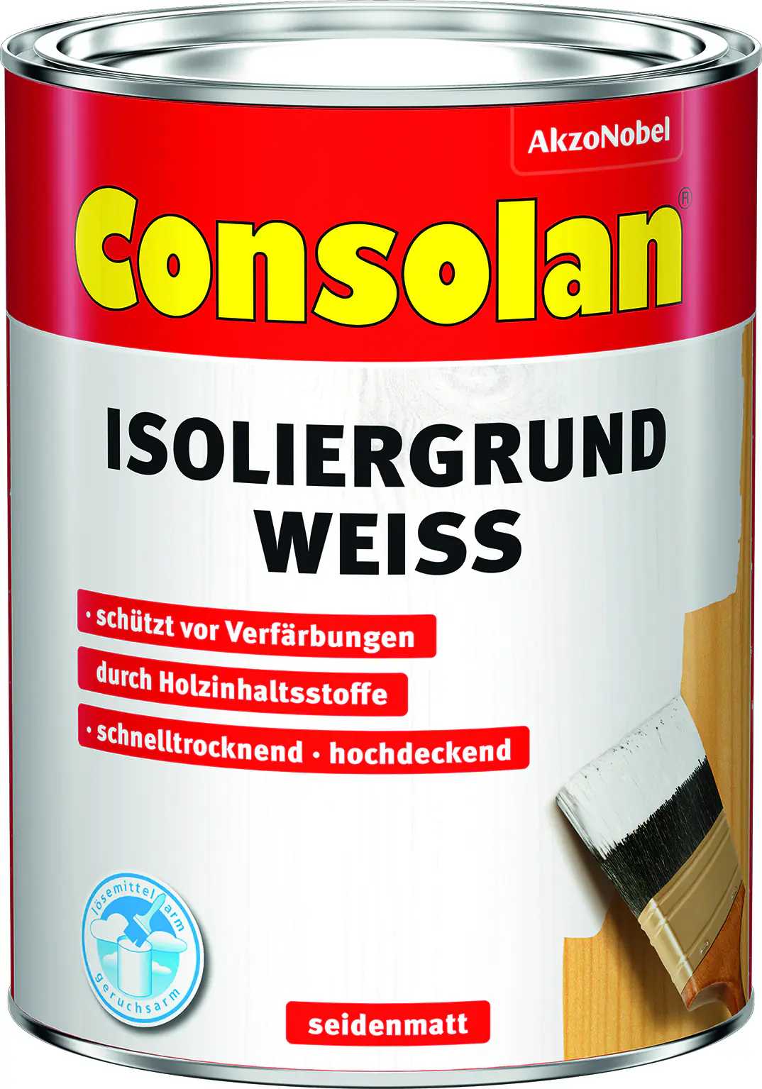 Consolan Isoliergrund 2,5 L weiß