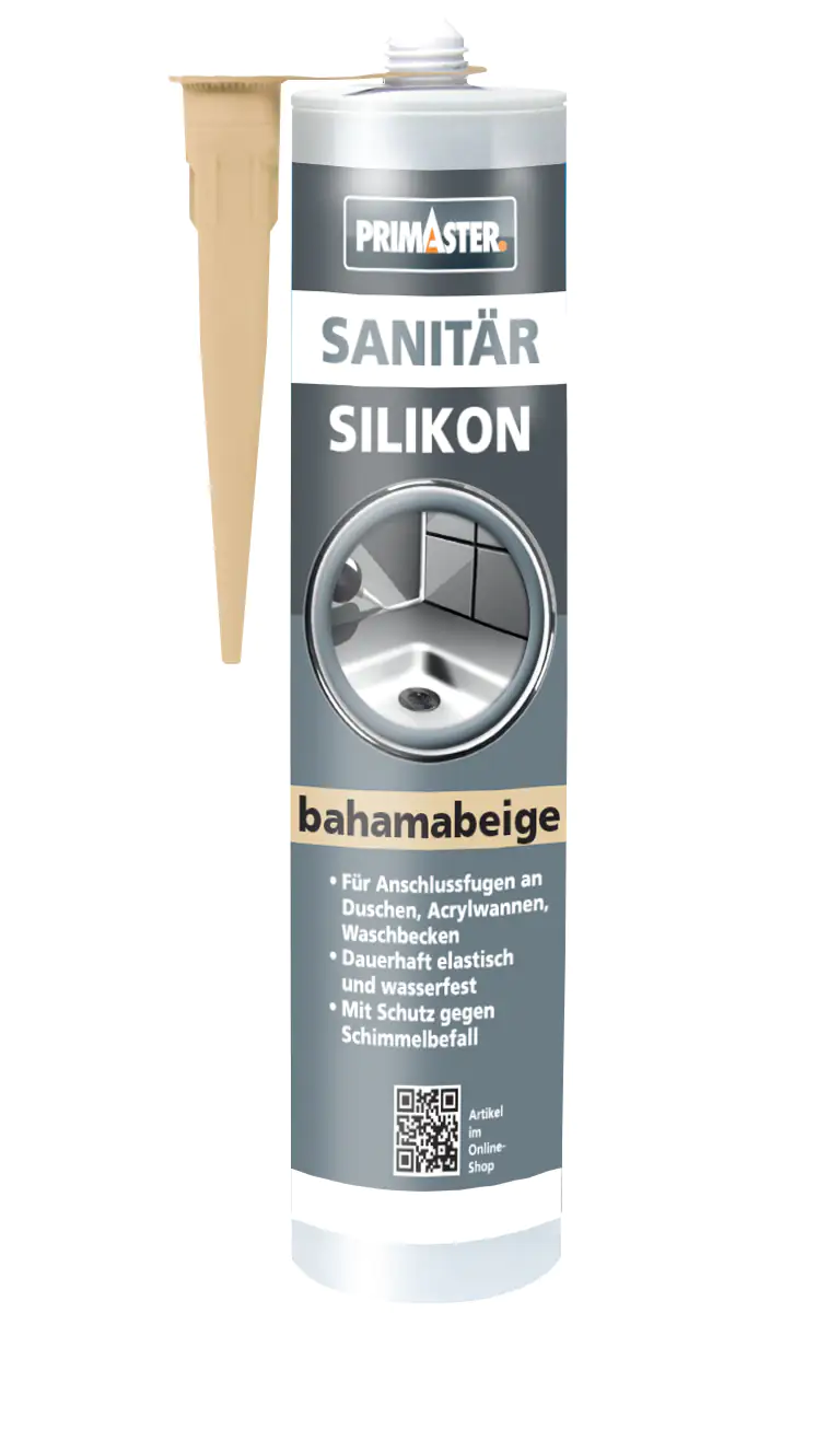 Produktbild: Primaster Sanitär Silikon bahamabeige 310 ml