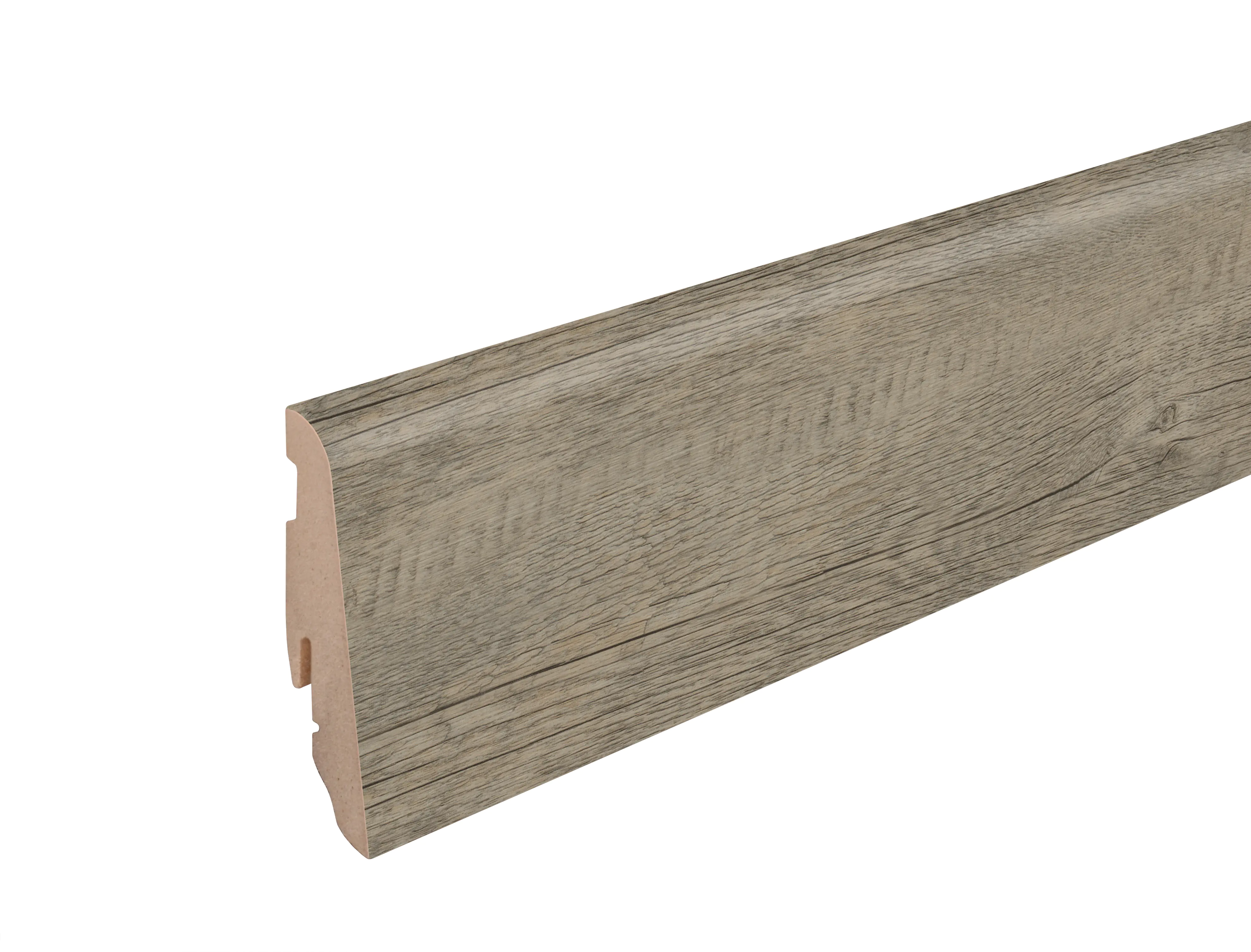 Neuhofer Fußleiste 240 cm x 58 x 19 mm pecan