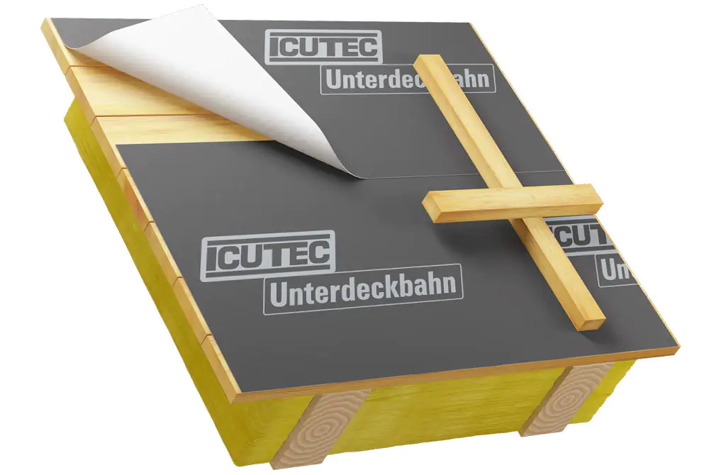 ICUTEC Unterdeckbahn 50 x 1 m = 50 m² schwarz