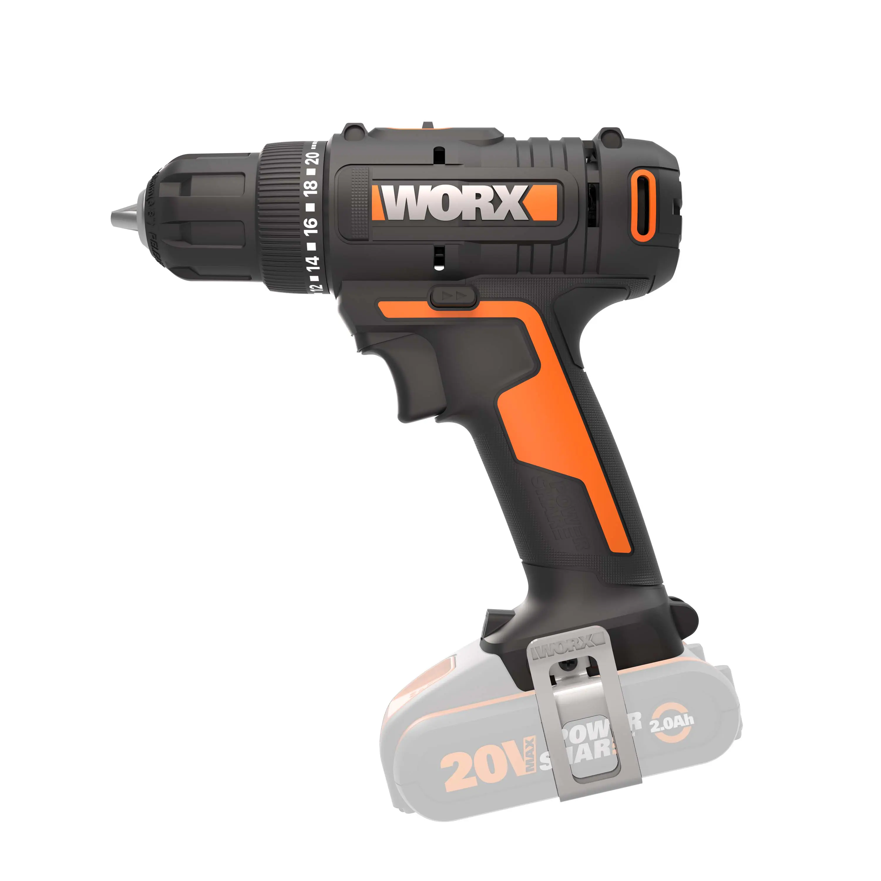Worx Akku-Bohrschrauber WX100.9 20 V Solo Worx Akku-Bohrschrauber WX100.9 20 V Solo