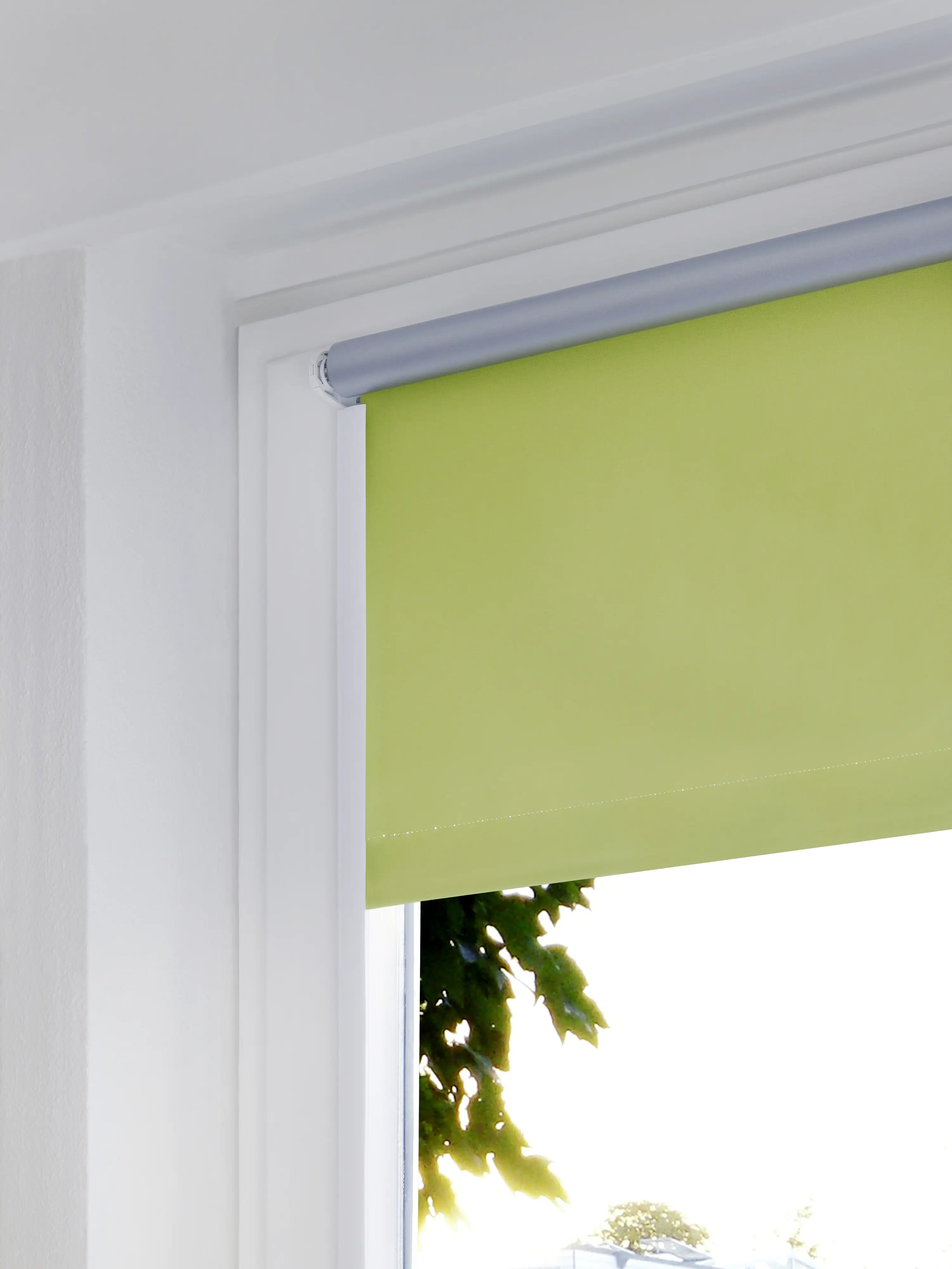 Gardinia Seitenprofil für Easyfix-Rollo 210 cm weiß