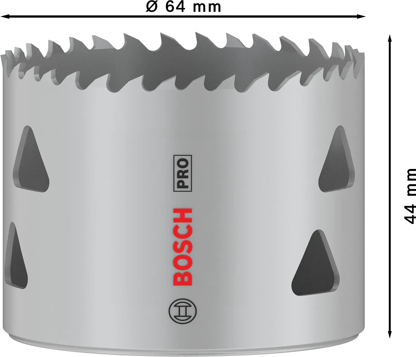 Bosch PRO Multi Material Lochsäge 64 mm mit Gewinde