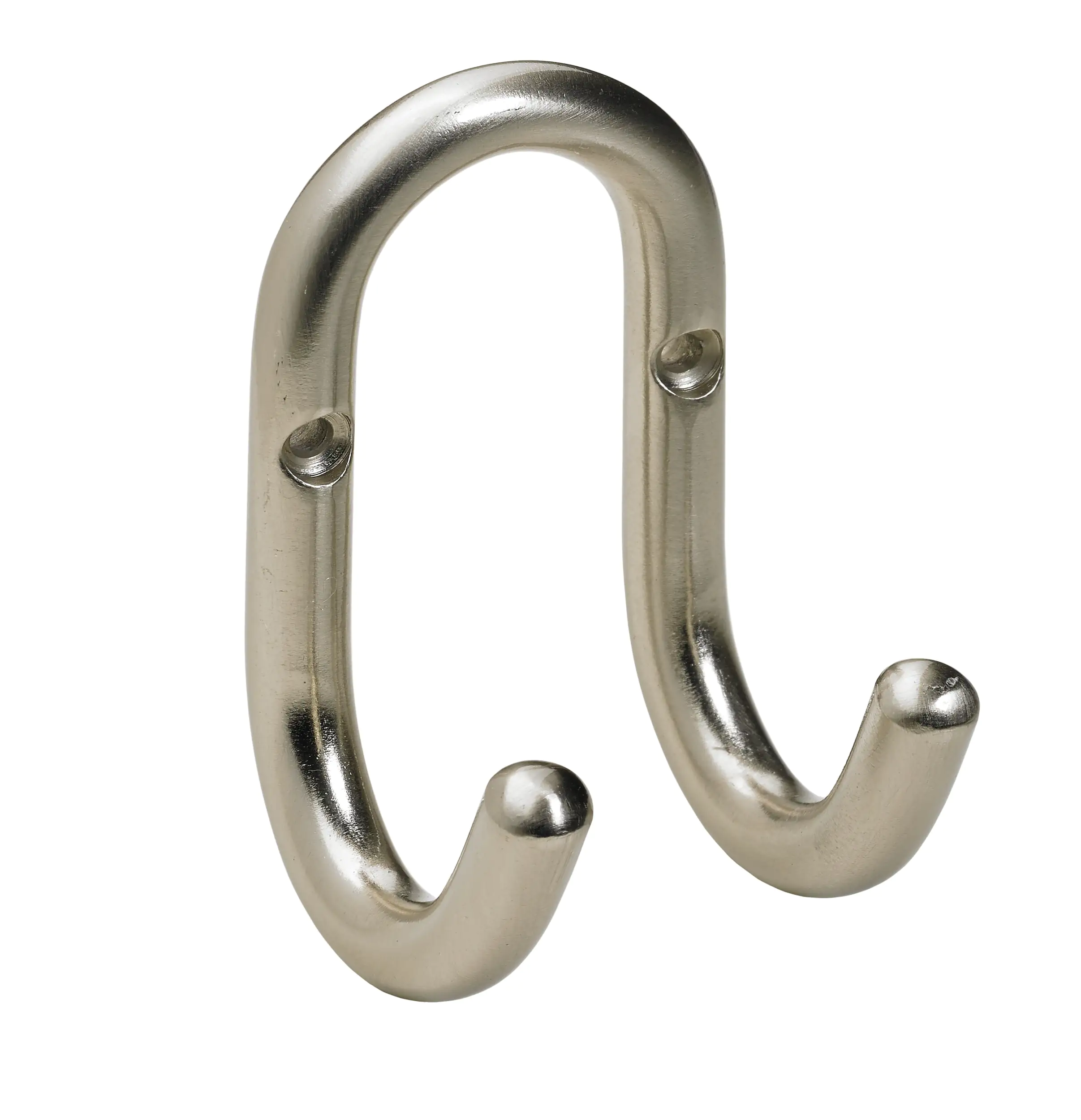 Hettich Mantelhaken 9,1 x 5,1 x 5,6 cm Edelstahl-Optik - 1 Stück