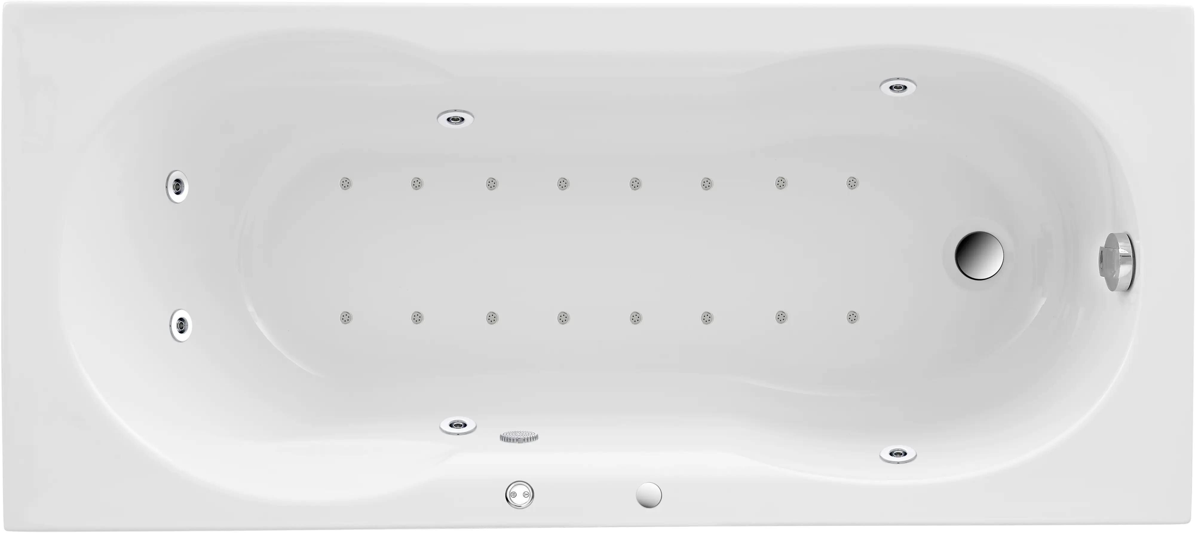 Ottofond Whirlpool-System Nerva 170 cm, Typ 3 Ottofond Whirlpool-System Nerva 170 cm, Typ 3