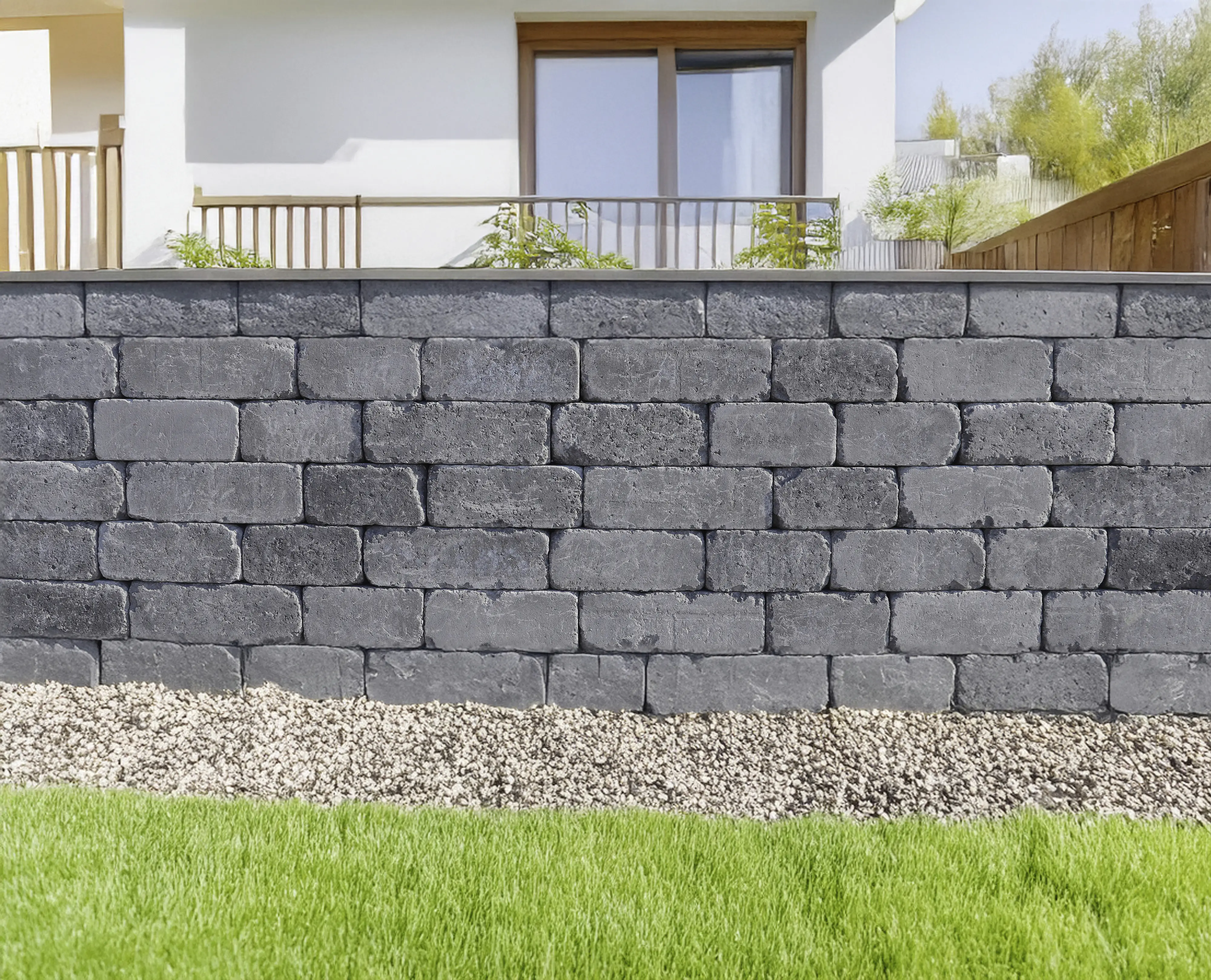 EHL Mauerstein Verona Antik Light 30 x 14 x 12 cm basalt-anthrazit 