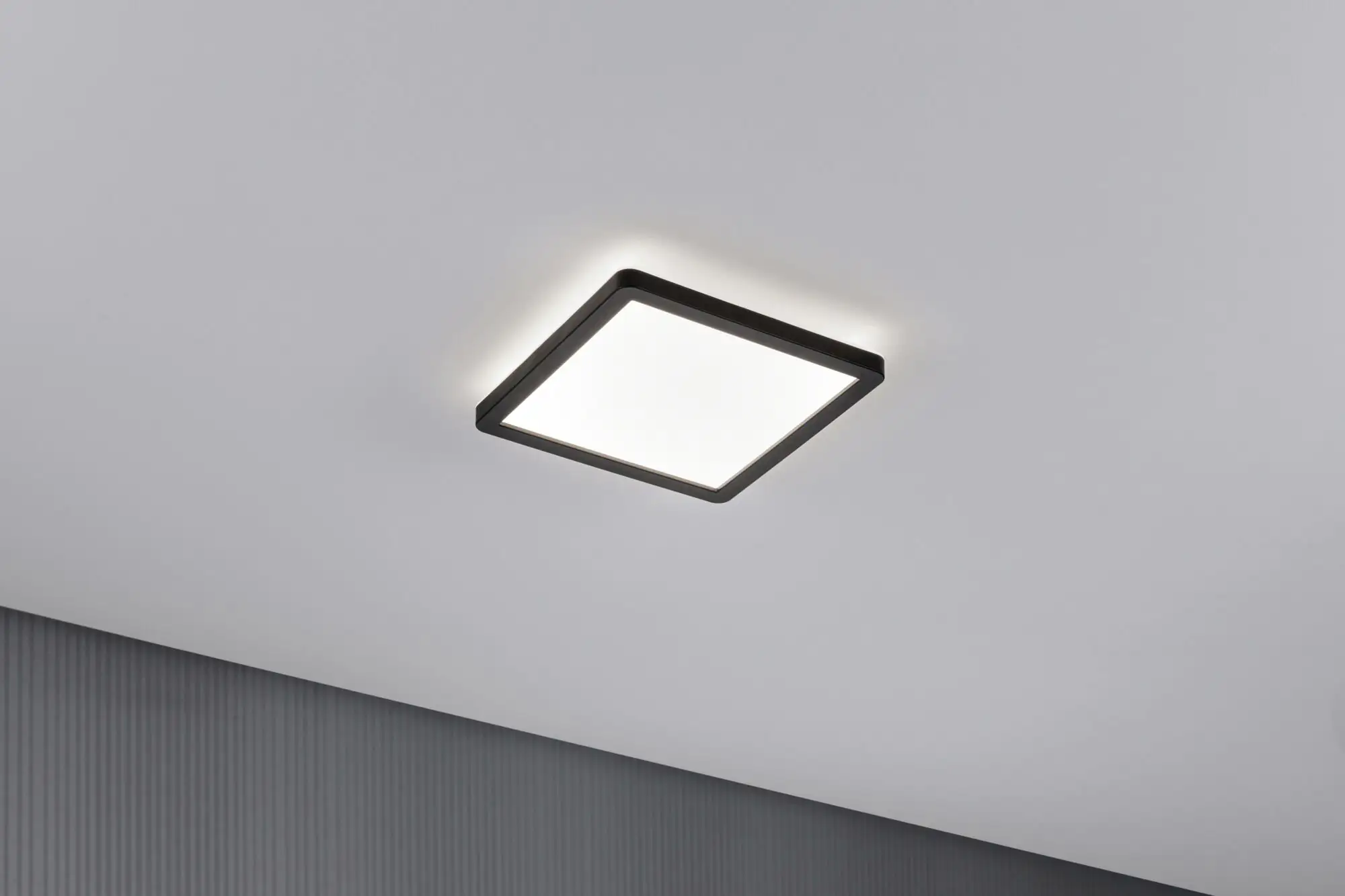 Paulmann LED Panel Atria Shine schwarz 19 x 19 cm neutralweiß
