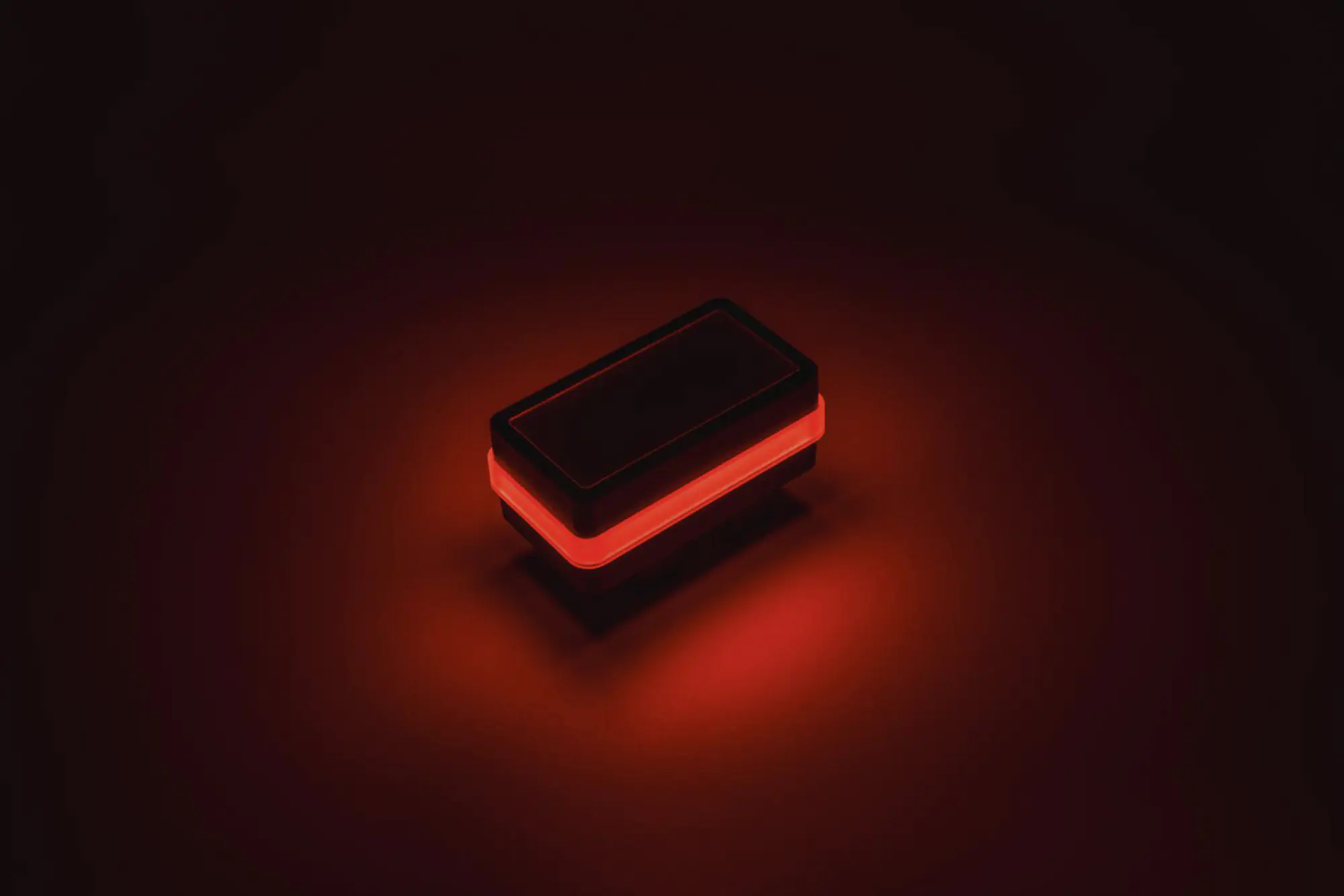 KAPPA LED Solar- Pfostenkappe 60/40 mm rot