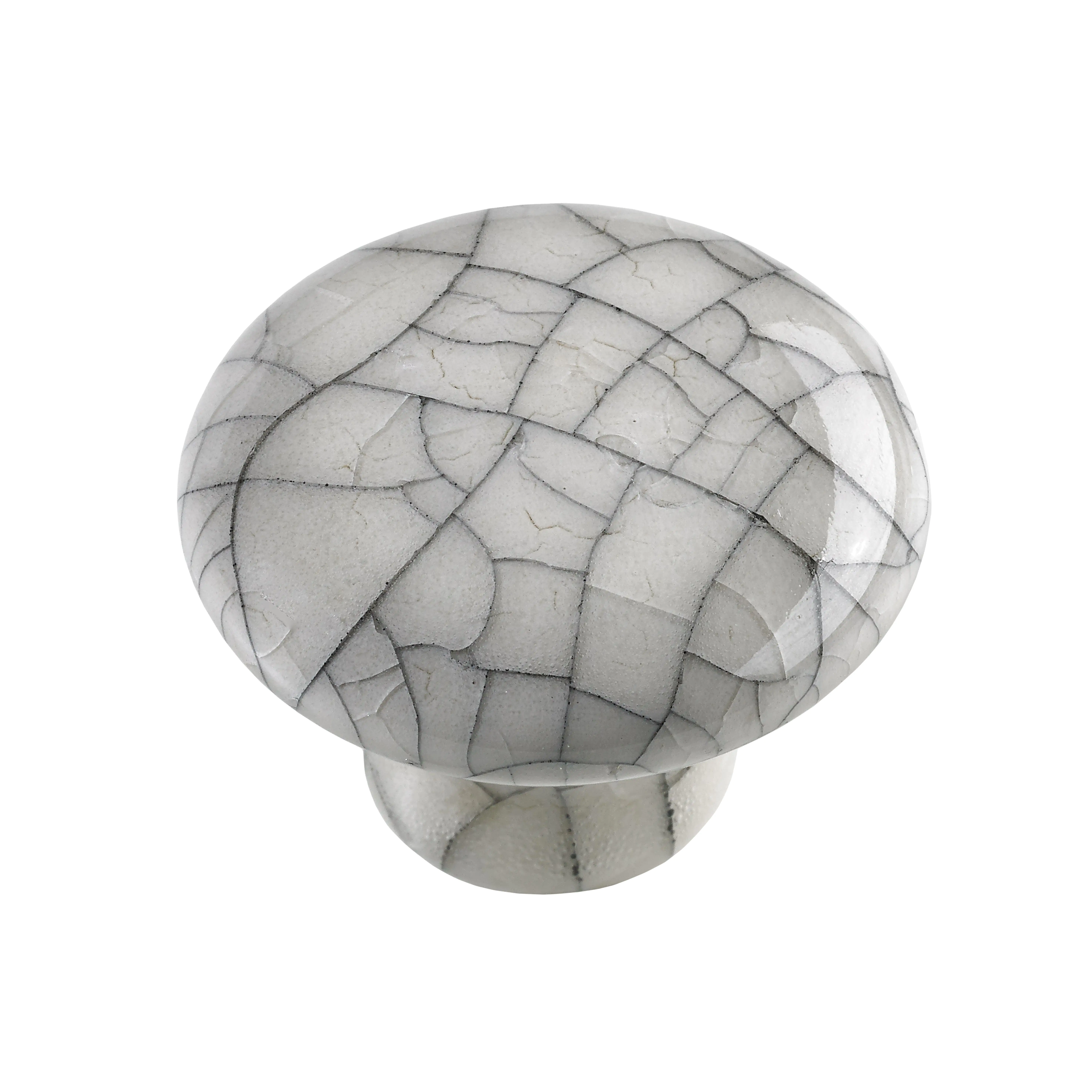 Hettich Möbelknopf Keramik vintage weiß Ø 32,0 mm - 1 Stück