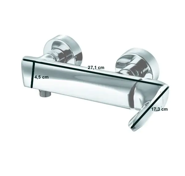 Primaster Duscharmatur Hamburg verchromt