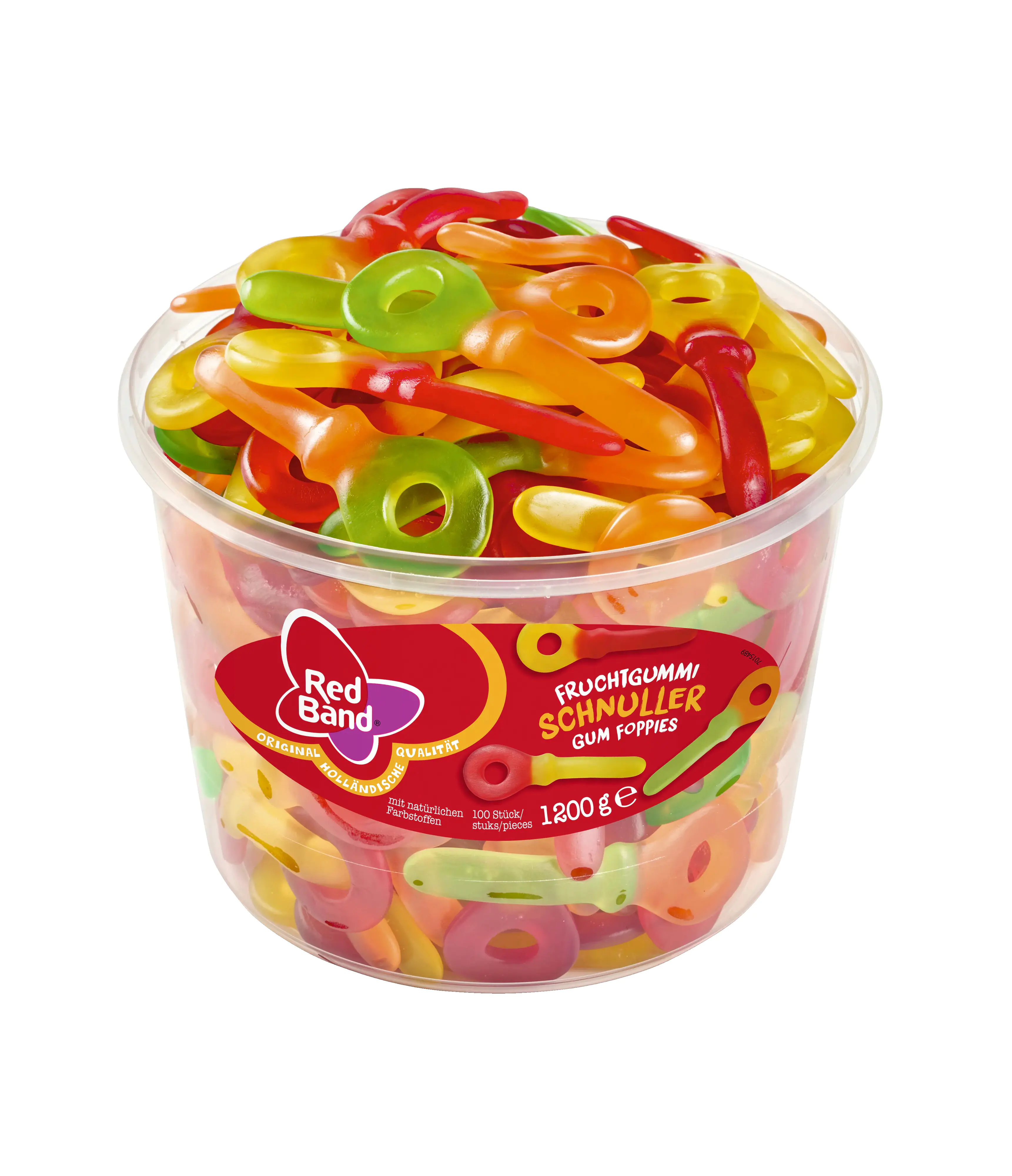 Red Band Fruchtgummi Schnuller 1200 g