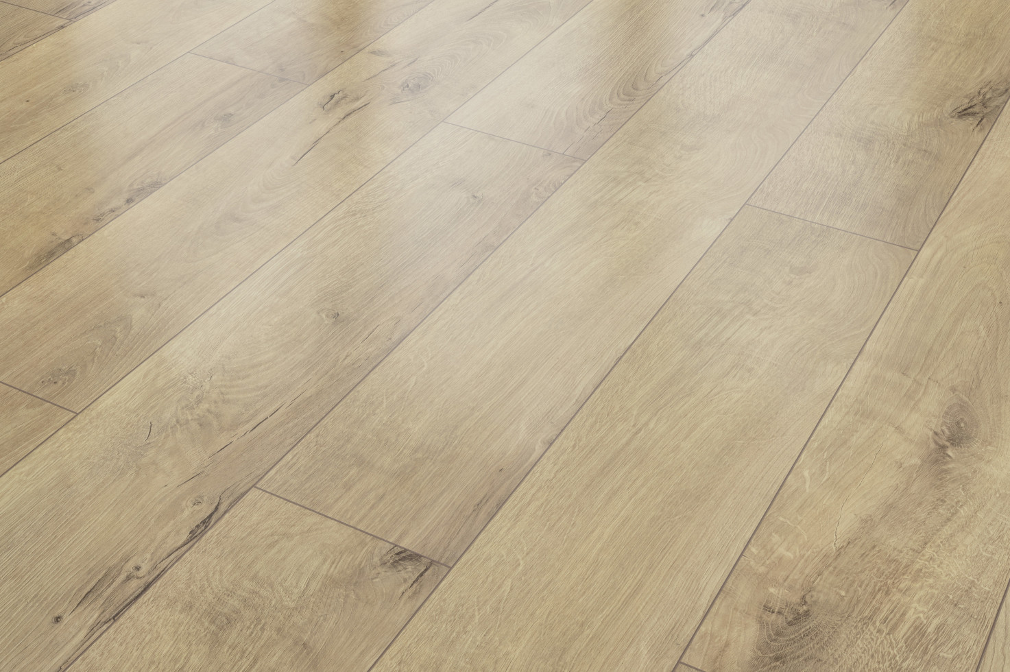Classen Laminat Megaloc Aquaprotect 128,5 x 19,2 cm 8 mm Oak light natural