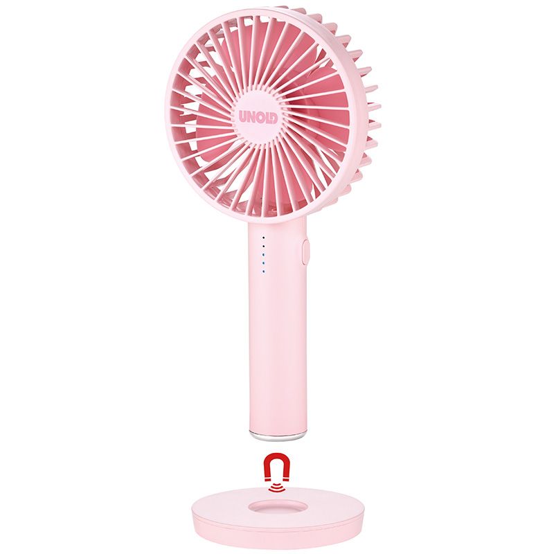 Unold Akku-Handventilator Breezy II pink