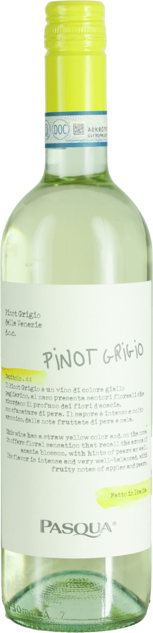 Pasqua Weißwein Pinot Grigio delle Venezie DOC 0,75l