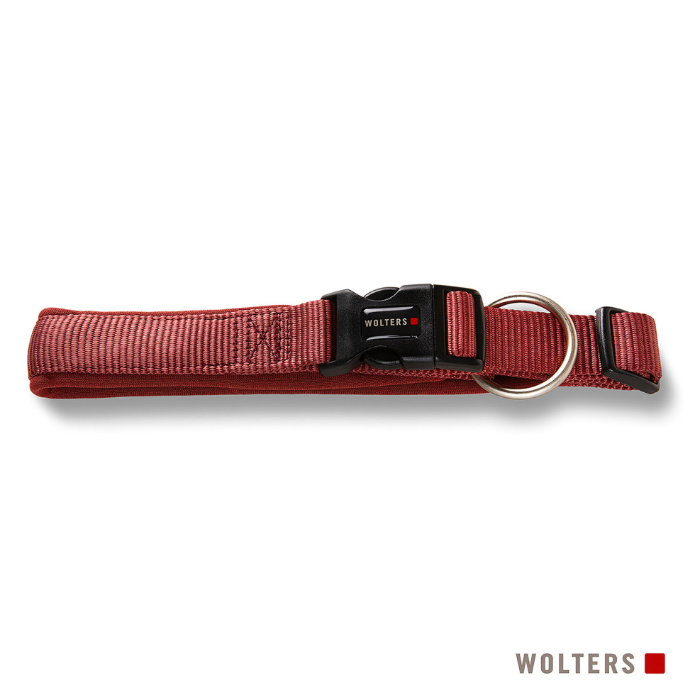 Wolters Hundehalsband Professional Comfort rost rot