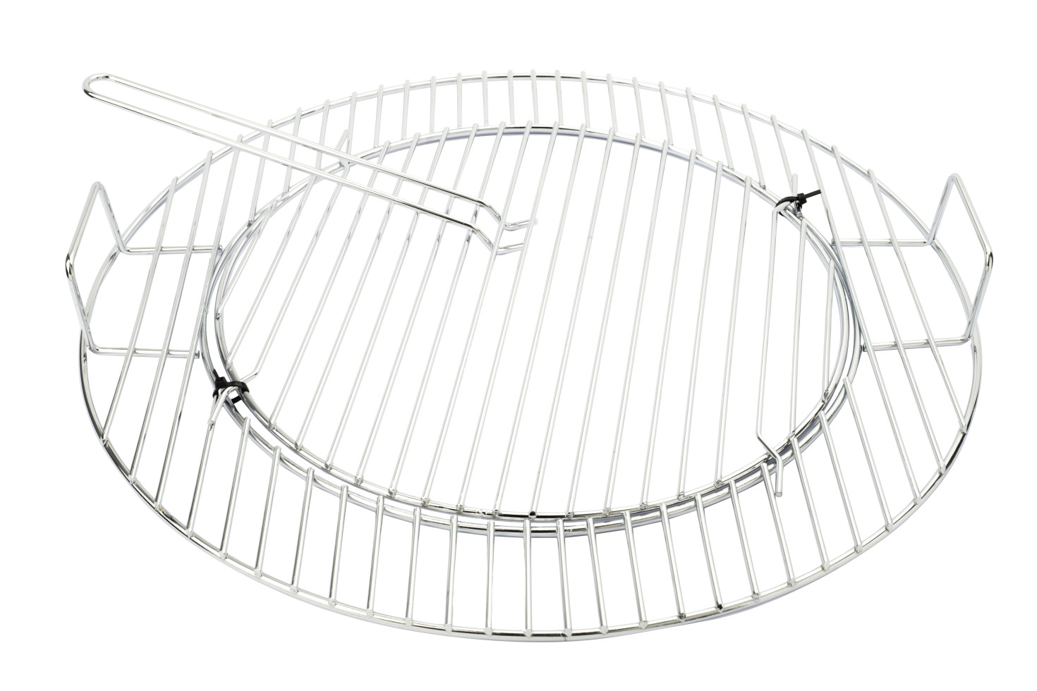 Primaster modularer Grillrost mit abnehmbaren Griff verchromt Ø 54 cm