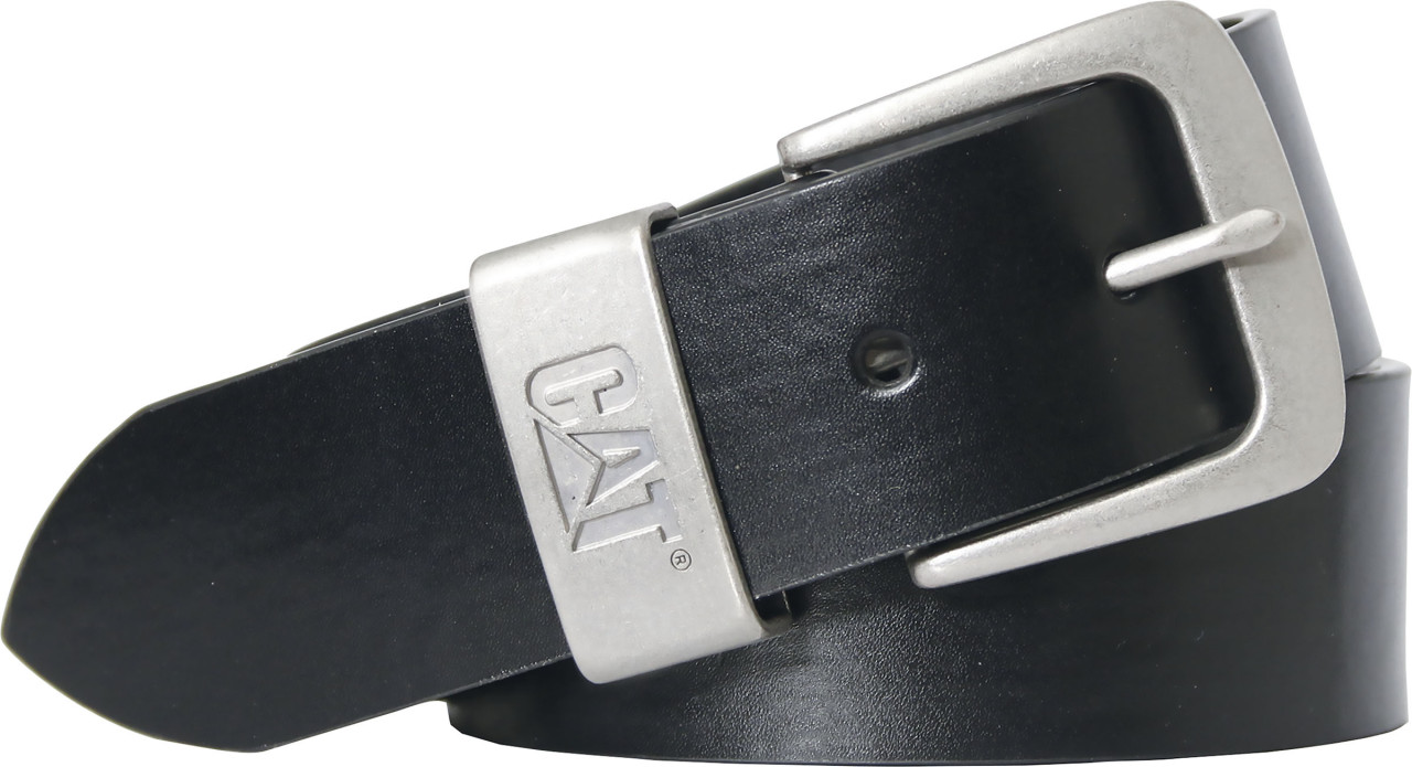 CAT Ledergürtel Carlson Schwarz