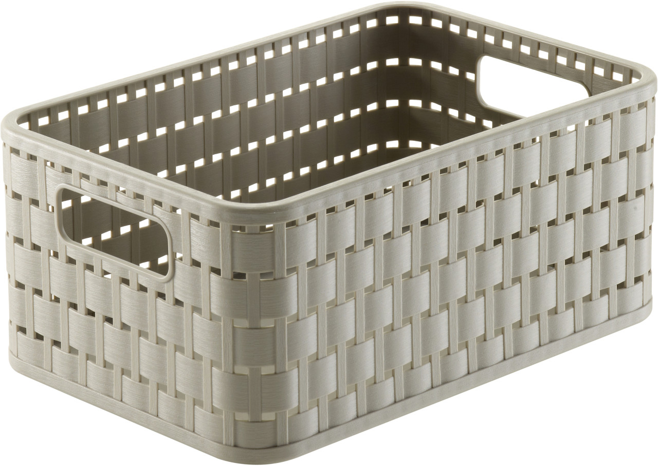 Rotho Korb Country A6, 4 L cappuccino