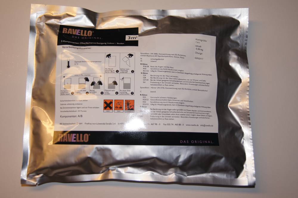 RAVELLO Auffrischung/Verfestigung Indoor 1,0 kg