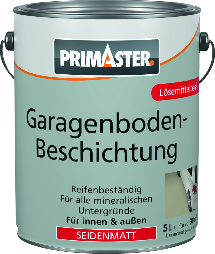 Primaster Garagenbodenbeschichtung 2,5 L silbergrau seidenmatt