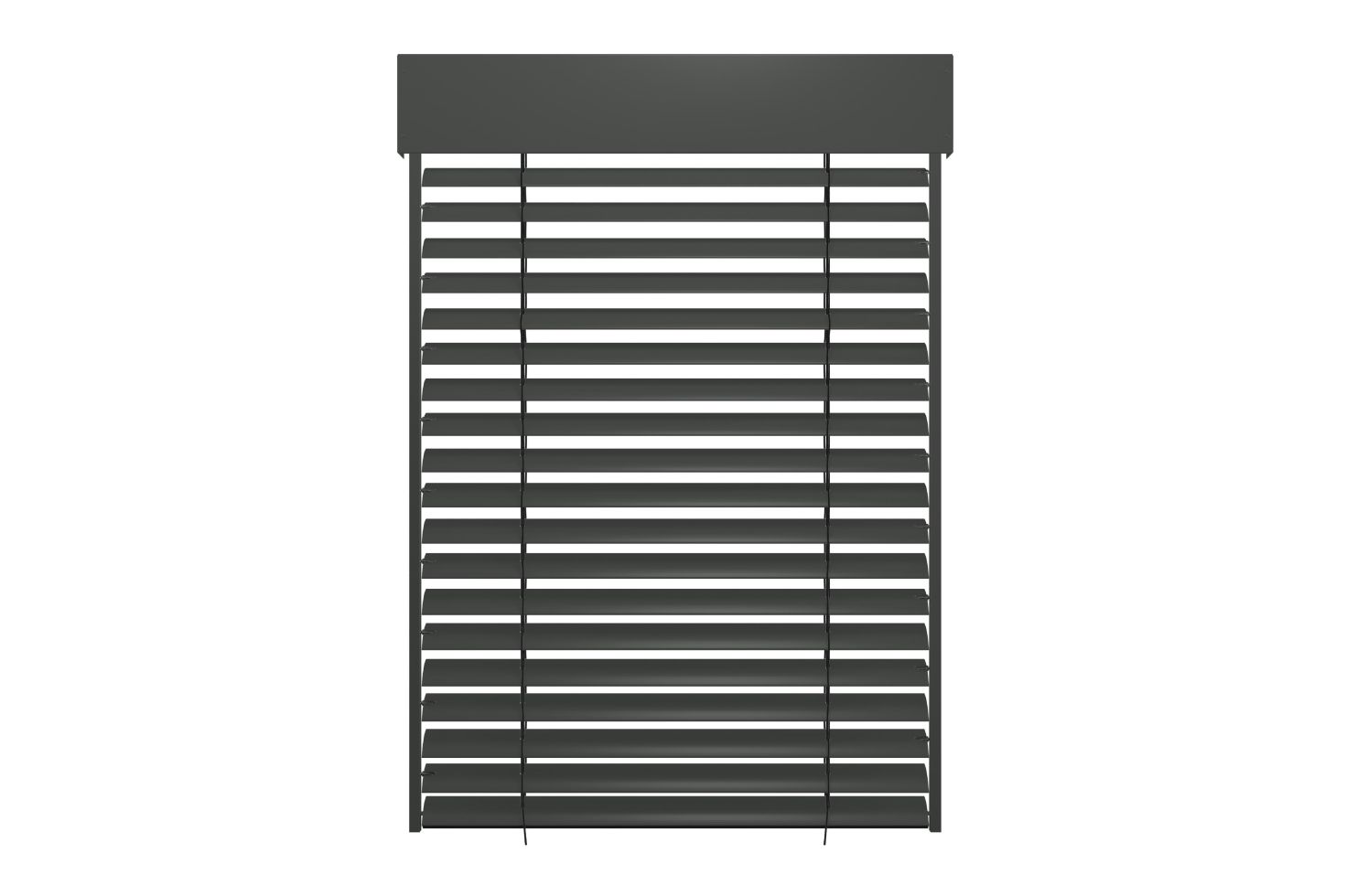 Schellenberg Raffstore Express, anthrazit 210 x 240 cm, Blende 30 cm