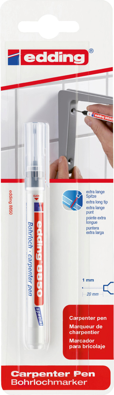 edding 8850 Bohrlochmarker schwarz