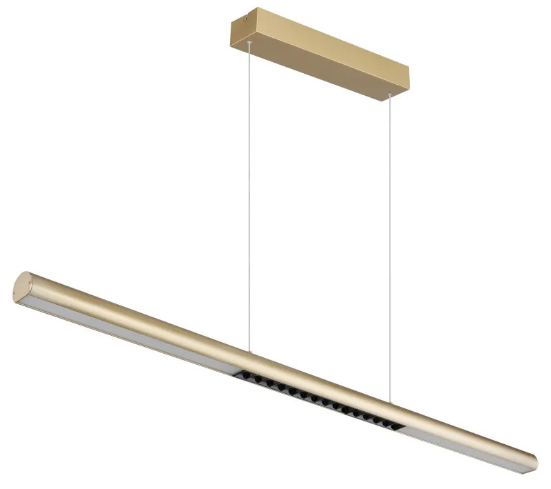 Globo Hängeleuchte Cody 120 x 150 cm goldfarben matt