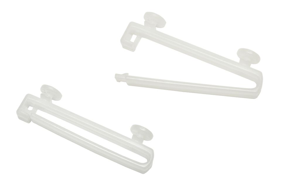 Gardinia Schlaufengleiter 5 cm, weiß, 10 Stück