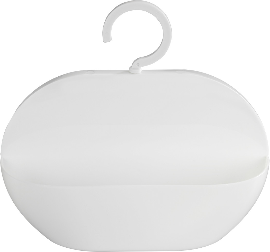 Wenko Duschkorb Cocktail Kunststoff, weiß