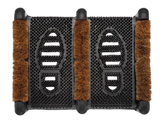 Schuhabstreifer Keep Clean schwarz, 32 x 40 cm