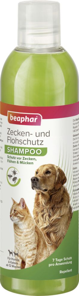 Beaphar Hunde Zecken- und Flohschutz Shampoo 0,25 l