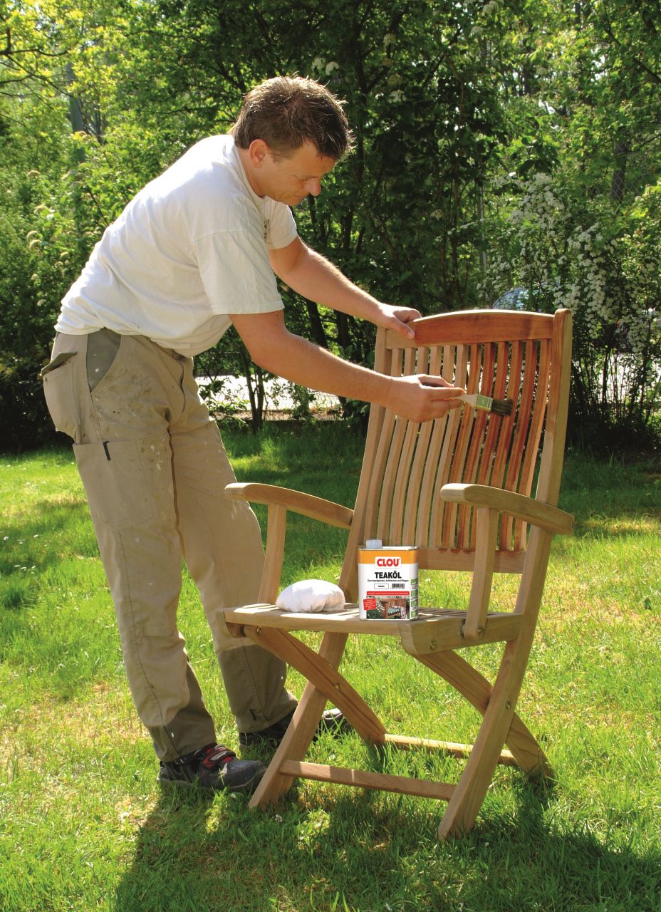 Clou Teaköl 750 ml farblos