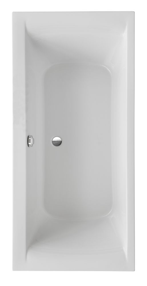 Ottofond Körperformbadewanne Tampico 180 x 80 cm, weiß