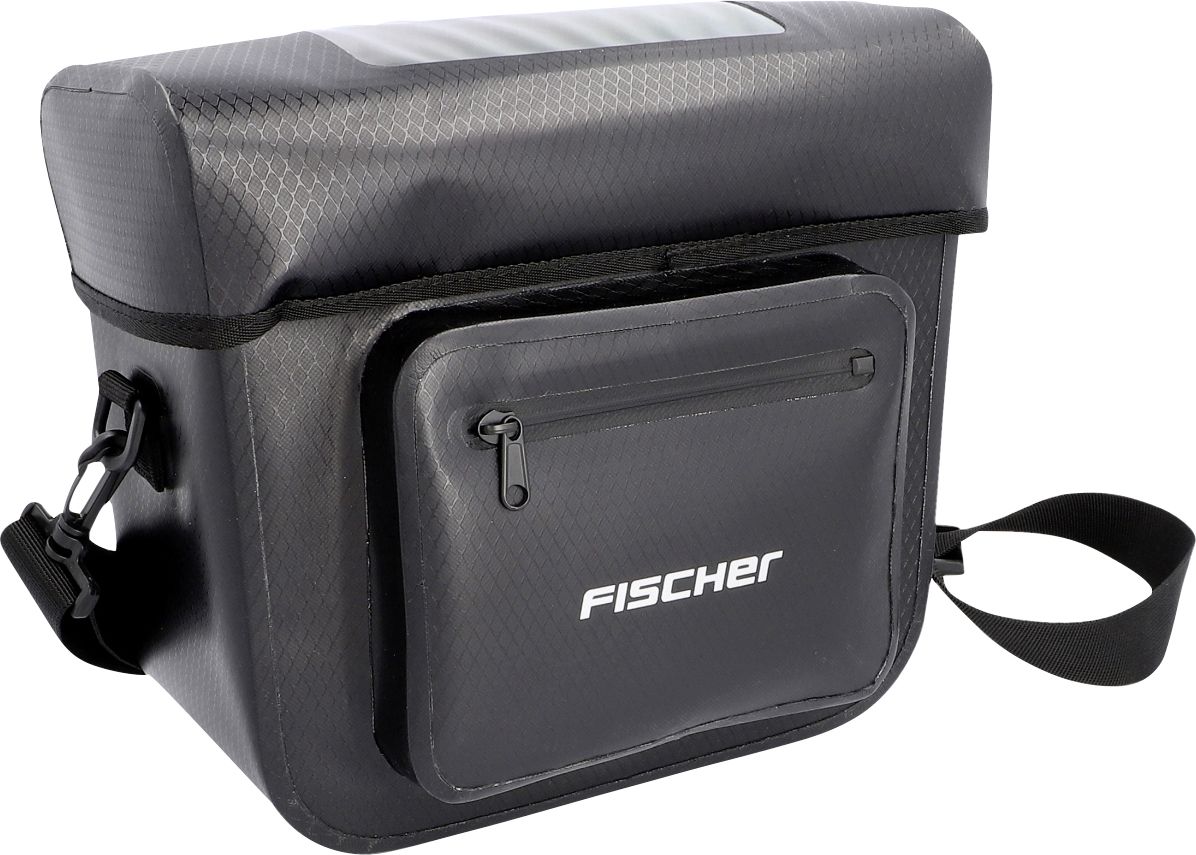 Fischer Lenkertasche PLUS Terra schwarz