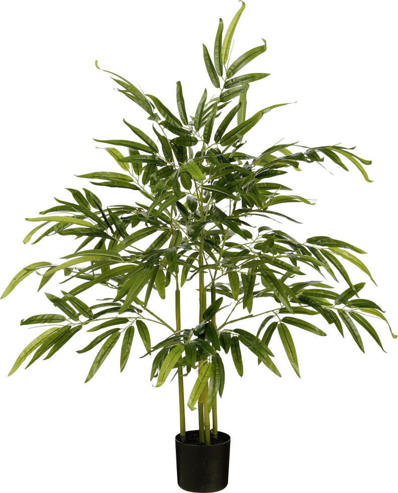 Mica Decorations Kunstpflanze Bambus im Topf grün Ø 50 x 107 cm