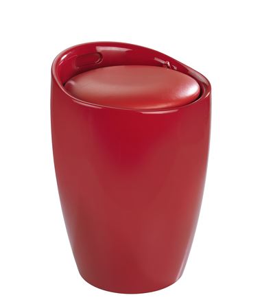 Wenko Wäschesammler Candy 20 L rot