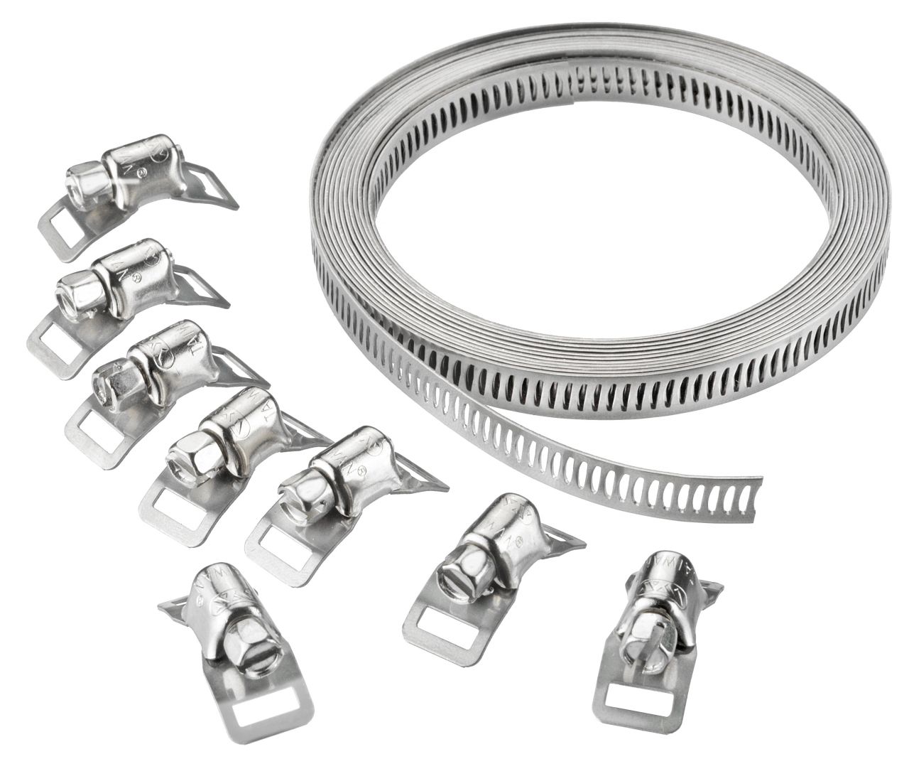 WERKZEYT Schlauchschellen Endlosband Edelstahl rostfrei, 12,7 mm, 3 Meter