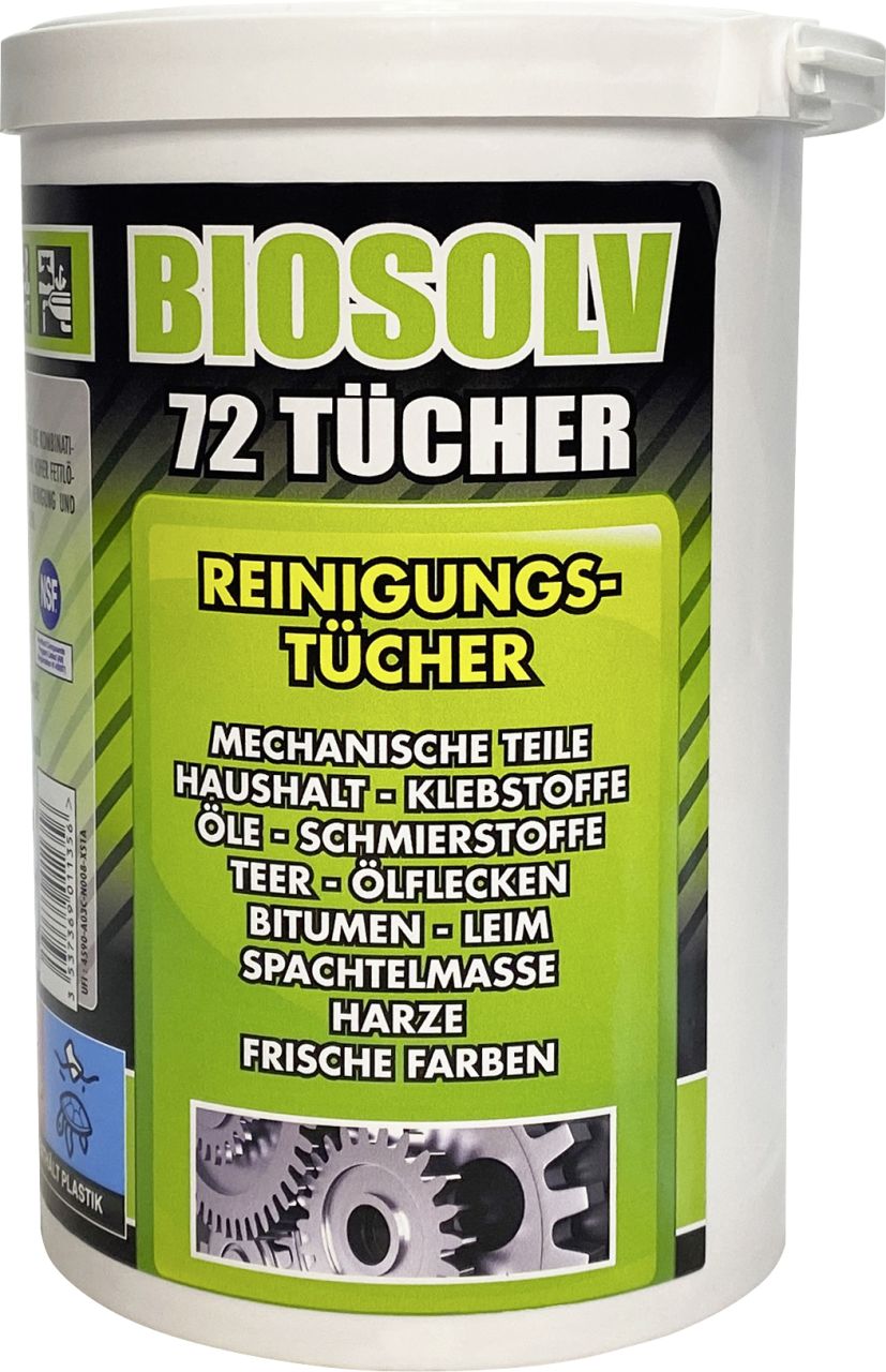 Actalys Mehrzweckreinigungstücher Biosolv 72 Tücher