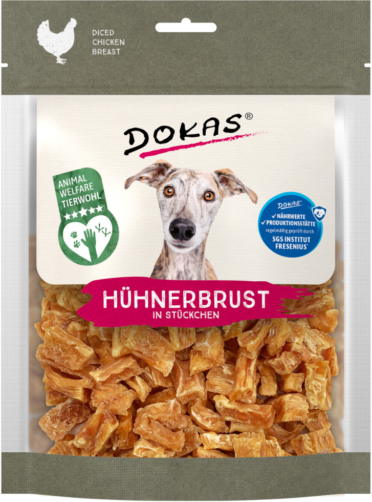 Dokas Tierwohl Hühnerbrust in Stücken 170 g