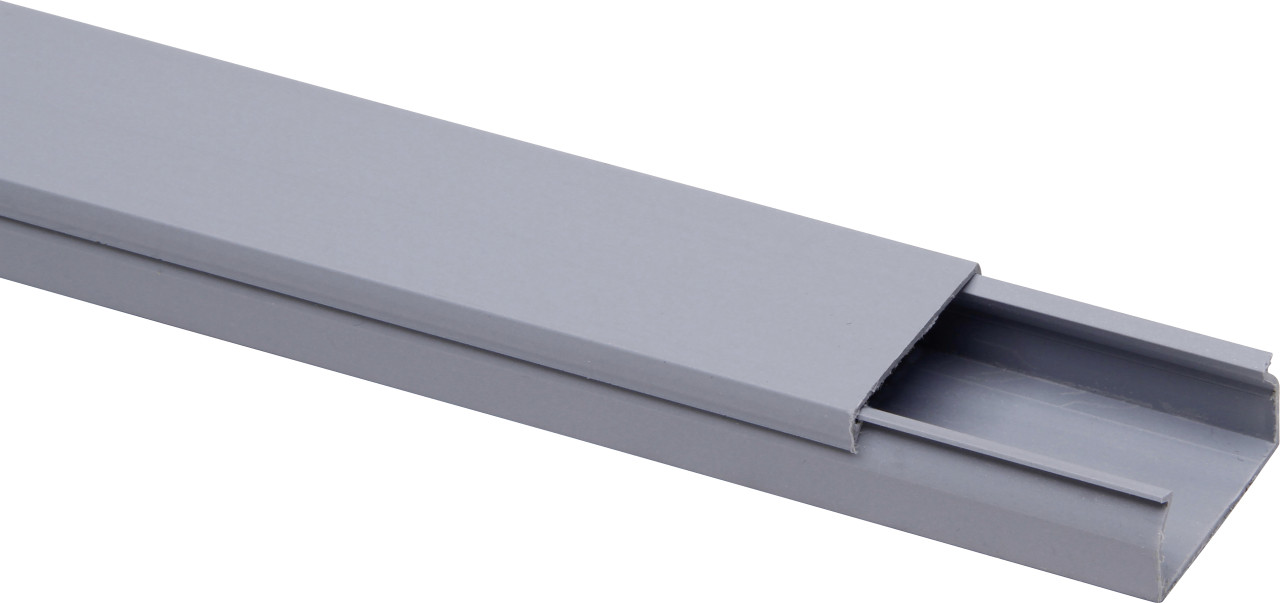 Kabelkanal 2 m, 30 x 15 mm, silber